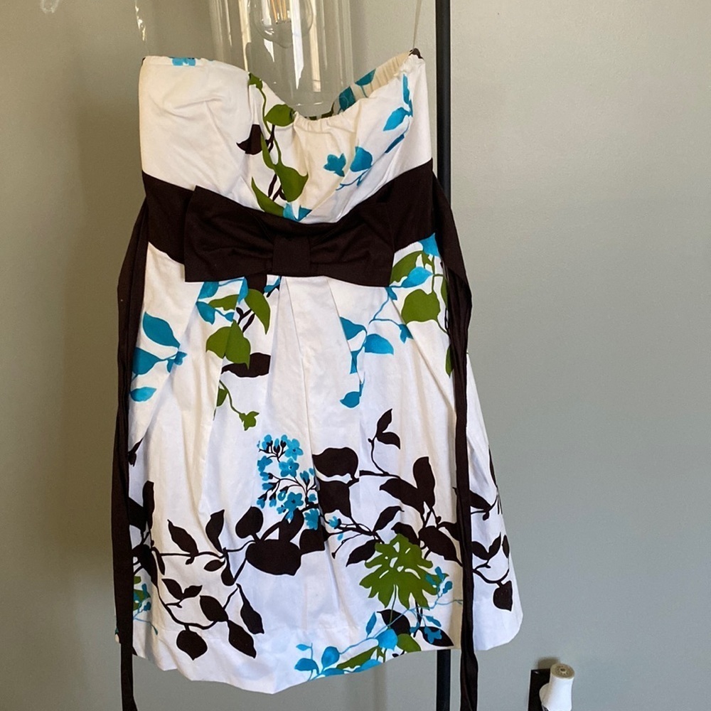 Speekless Formal strapless short length dress
